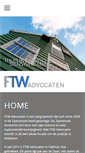 Mobile Screenshot of ftwadvocaten.nl